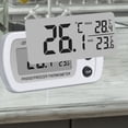 thumbnail image 4 of 2X Digital Freezer Thermometer LCD Waterproof Refrigerator Thermometer Household Electronic Thermometer, 4 of 7