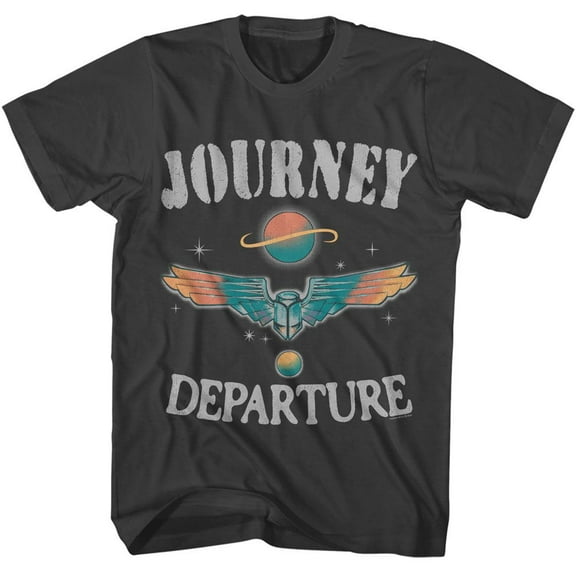 Journey Departure Smoke Adult T-Shirt Xl