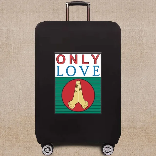 Luggage Protector Covers Travel Accessories Suitcase Cover Hand Pattern Series Elastic Luggage Cover Apply 18-32 Inch 8Hand016 S