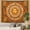 NO.00063, variant on Gojian Yellow Sun and Moon Tapestry Vintage Indie Boho Tapestry Wall Hanging with Sunflowers Butterfly Moth Constellation Aesthetic Wall Tapestries for Bedroom Dorm Living Room