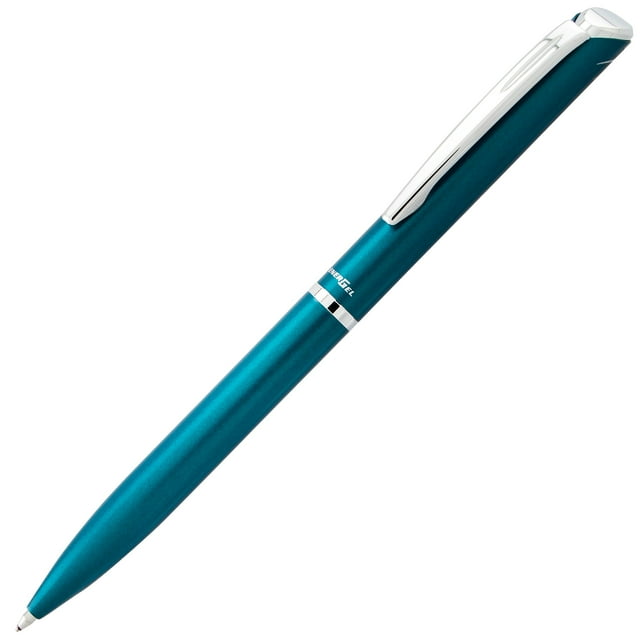 Bolígrafo de gel Pentel EnerGel Style BL2007SABX de 0,7 mm, azul turquesa