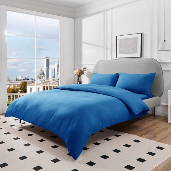 Deconovo Brushed Microfiber Bedding Sheet Set, Soft Sheets for Bedroom, Full, Teal, 4 Piece