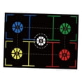 thumbnail image 2 of S SERENABLE Basketball Training Mat Indoor Durable Nonslip Agility Footstep Training Mat D 107cmx76cm, 2 of 9