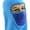 Blue Thicken, variant on EZGO Balaclava Full Face Mask Unisex Winter Fleece Windproof Ski Mask Warm Ninja Mask, Gray