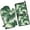 Tropical Palm Leaves-2, variant on Tropical Palm Leaves in Hawaii Kitchen Oven Mitt and Pot Holder Sets 2 Pcs for Baking, Cooking and Grilling, Heat Resistant Up To 392 °F
