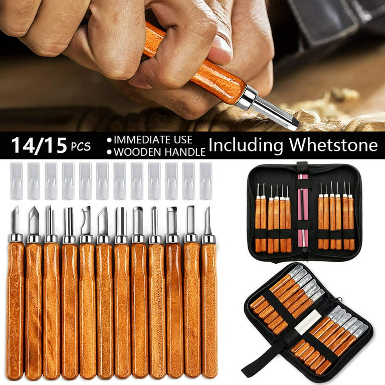 Wood Carving Set Carving Knife Tools Set Woodworking Hand Tools Handmade  Craft