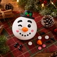 thumbnail image 4 of Christmas Snowman Squishy Toy with Diy Expression, Single Piece, White, for Kids and Adults, Relaxation Toy, 4 of 4