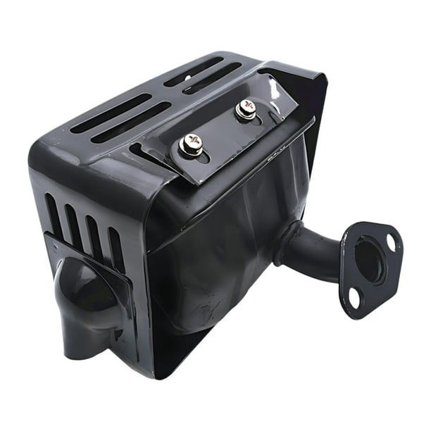 Silenciador de escape,Silenciador de escape Motores GX160 sólidos y robustos,Reemplazo de silenciador de escape de automóvil para automóviles resistentes,Silenciadores de escape de alto
