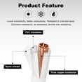 thumbnail image 3 of Uxcell 10 Feet 12 AWG Gauge THHN Stranded Green Copper Building Wire 600V Electrical Wire Copper Cable for LED, 3 of 7