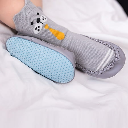 

Infant Baby Boys Girls Anti Slip Cartoon Cotton Warm Floor Socks Leg Warmer
