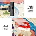 thumbnail image 5 of Map Rectangular Kitchen Runner Rugs, 15.7"x59" Washable Absorbent Kitchen Mat, 5 of 6