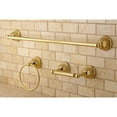 thumbnail image 4 of Kingston Brass  Restoration 3-Piece Bathroom Hardware Brushed Nickel Brushed Nickel Finish, 4 of 5