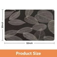 thumbnail image 4 of Experience the Luxury of Our Soft, Absorbent, Non-Slip Leaf Bath Mat - 20x32 inch Green Bathroom Rug, Machine Washable for Easy Care, 4 of 5