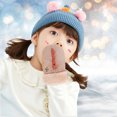 thumbnail image 6 of BJUTIR Toddler Mittens Winter Warm Gloves Toddler Snow Thick Gloves For Kids Baby Winter Mittens For Girls Boys, 6 of 7