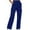 Blue, variant on jjayotai Womens Cargo Sweatpants, Casual Baggy Fleece High Waisted Joggers Pants Black S