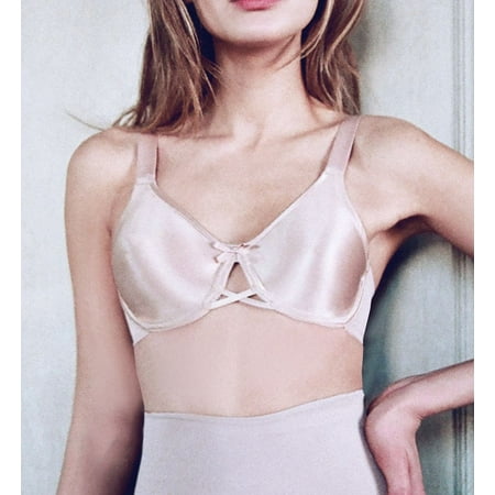 

Women s Va Bien 601 Vintage Fit Unlined Minimizer Underwire Bra (Nude 36D)