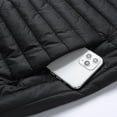 thumbnail image 3 of Smart Electric Heating Cotton-padded Clothes USB Down Cotton-padded Jacket Men's And Women's Warm Coat Abdomen Back Three Areas Fever Blue S, 3 of 9