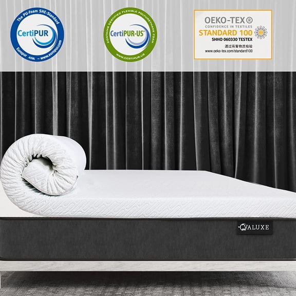 3 Inch Gel Memory Foam Mattress Topper Twin XL Size