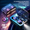 thumbnail image 2 of Auriculares inalámbricos bluetooth con micrófono TWS HiFi Stereo Gaming Sports Auriculares s airdots, 2 of 4
