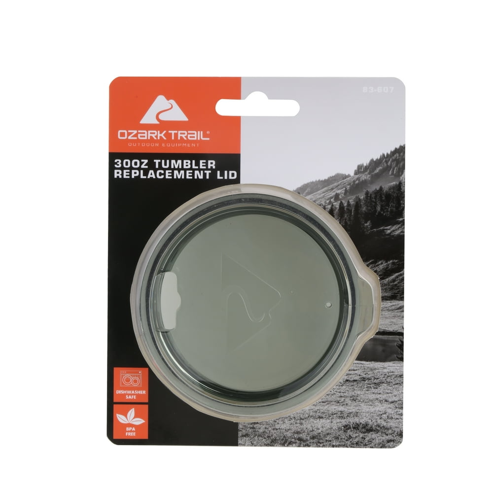 Ozark Trail Drinkware Accessories Tumbler Replacement Lid, Smoke, 30 oz