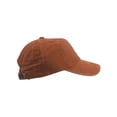 thumbnail image 3 of Top Headwear Pigment Dyed Low Profile Adjustable Baseball Cap - Orange, 3 of 4