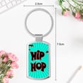 thumbnail image 2 of Coolnut 1 PCS Keychain Keyring, Hip-hop artists with microphones on stage Lightweight Metal Keychain Key Ring, Keychain Pendant Party Favor Reward Gifts, 2 of 6