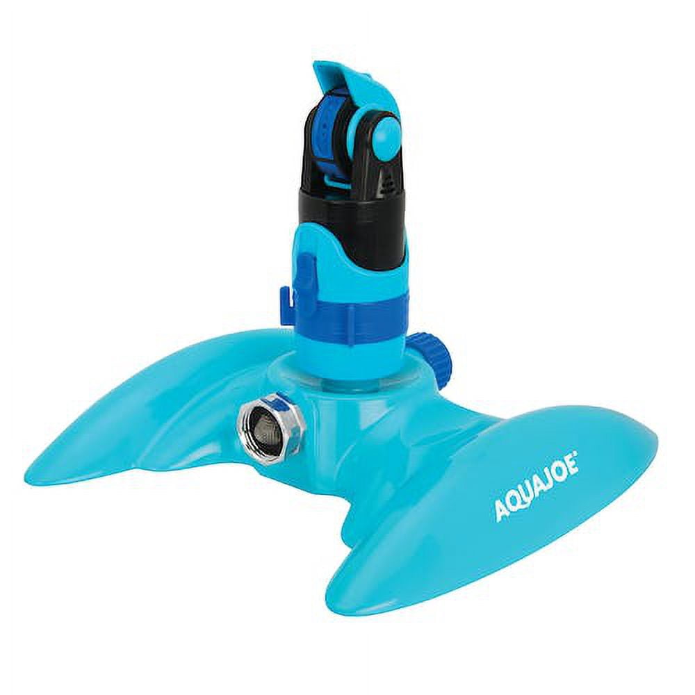 Restored Aqua Joe AJ-MSSBM Turbo Drive 360 Sprinkler 4 Spray Patterns Customizable Coverage 3,740 Sq. Ft. Max Coverage (Refurbished)