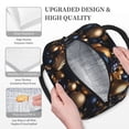 thumbnail image 3 of Easygdp Elegant Golden Blue Ornaments Bolsa de Almuerzo Insulada Grande, Forro de Aluminio, Diseño Espacioso, a Prueba de Fugas, Ideal para Trabajo, Picnics, Viajes y Actividades al Aire Libre, 3 of 6