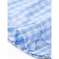 thumbnail image 5 of Agnes Orinda Women's Plus Size Boxer Shorts Ruffle Shorts Elastic Waist Drawstring Summer Casual Lounge Cute Short with Pocket 4X Light Blue, 5 of 6