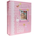 thumbnail image 1 of 6 Inch Photo Album Creative Commemorative Book 200 Pages Interstitial Storage Bag Unique Gift Decoration for Baby Photos (Pink), 1 of 8