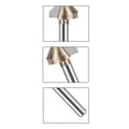 thumbnail image 2 of 1pc R8 Arcs Bending Integrated Router Bit Gold Router Bit For Woodworking Milling Cutter Seamless Router Integrated Drill Bit, 2 of 8