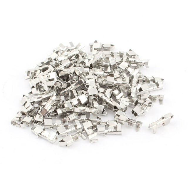 100 piezas de conector NH de 2.50 mm, pin de contacto de crimpado de cobre estañado