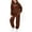 1-Brown52, variant on Tracksuit for Girls Leopard Heart Print Hoodie Jogger Sweatpants Set Fashion Kids Clothes, Sizes 2-13