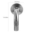 thumbnail image 2 of unbranded Sanitary Hose Joint Acero Inoxidable Conexión 90 Con Abrazadera Tri Clamp Para Industria, 2 of 7