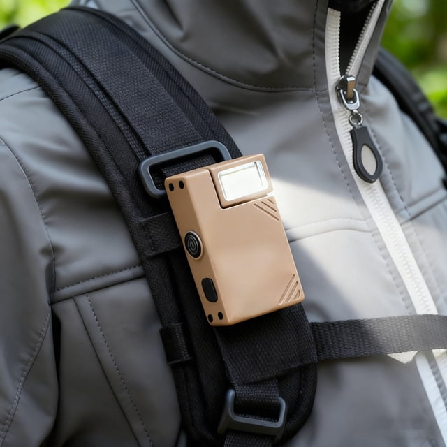 BotaniNest Rechargeable Mini With Rotating Head Compact And Powerful Portable Light For Outdoor Emergency