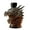 Gulong, variant on Sylvtty 300ml Whiskey Bottle Decanter Wolf Head Shape High Borosilicate Glass Wine Bottle Leak-Proof Seal Whiskey Decanter