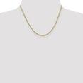 thumbnail image 4 of 14K Yellow Gold Singapore Chain Styles Necklace 1.9 mm 18 inch, 4 of 4