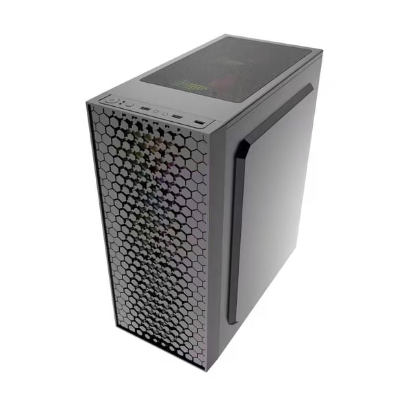 Silent cooling computer case.