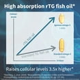 thumbnail image 3 of Igennus Advanced rTG Omega-3 IFOS Certified Wild Fish Oil & Vitamin D3, 1-a-Day, Fatty Acids EPA & DHA, Fast-Acting Triglyceride Form, Ultra Pure & Non-GMO, 60 Softgels, 3 of 10