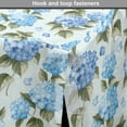 thumbnail image 4 of Flower Dog Crate Cover, Hydrangea Flowers over Soft Background Wedding Bridal Design, Easy to Use Pet Kennel Cover Small Dogs Puppies Kittens, 7 Sizes, Pale Blue Reseda Green, by Ambesonne, 4 of 6