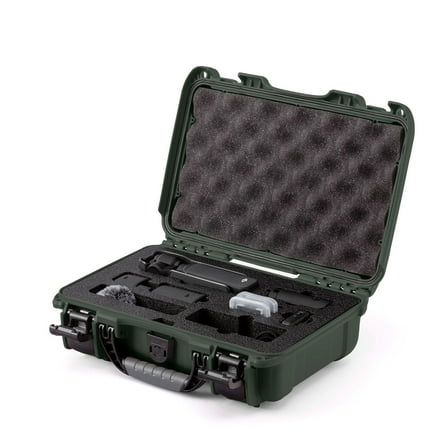 Nanuk Nanuk 909 Waterproof Hard Case with Custom Foam for DJI Osmo Pocket 3, Olive