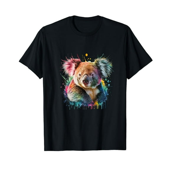 Funny Koala Bear T-Shirt for Men Women Cotton Summer Top Tee