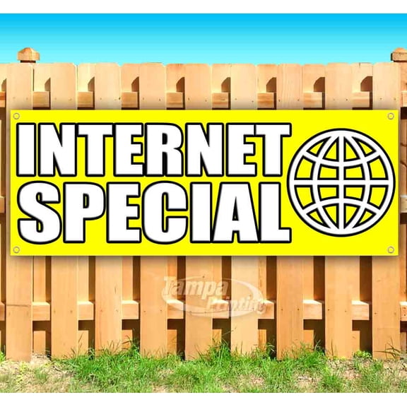 Internet Special 13 oz Vinyl Banner With Metal Grommets