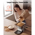 thumbnail image 2 of KFFKFF Manual Grain Mill with Adjustable Barley Crusher, Homebrew Malt Grinder for Wheat Beer Brewing - Features 2 Stainless Steel Rollers, 1.06 Gallon Hopper, and Durable Metal Base Plate, 2 of 9