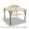 thumbnail image 2 of Garden Winds Replacement Canopy for Summer Veranda Gazebo Models L-GZ093PST, G-GZ093PST, (Will NOT FIT Any Other Frame) Beige, 2 of 5