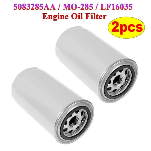 2X DIESEL ENGINE OIL FILTER 5083285AA For 1989-2020 DODGE RAM CUMMINS 5.9L 6.7L