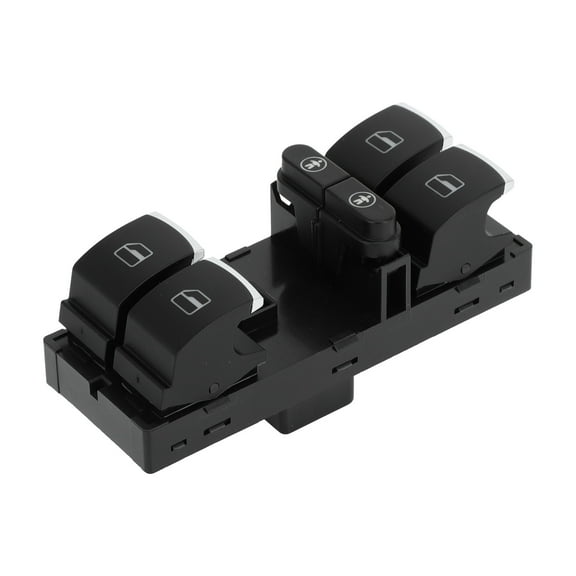 Unique Bargains Power Window Switch No.7P6959857 Front Left Driver Side Window Control Switch for Volkswagen Touareg 2011-2017 Black