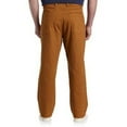 thumbnail image 2 of True Nation by DXL Men's Big and Tall Garment Dyed Stretch Twill Pants Glazed Ginger 44 x 30, 2 of 5