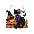 thumbnail image 7 of Halloween Diamond Art Hanging Kits for Adults Beginners - 5D Pumpkin DIY Acrylic Diamond Painting Ornament with Special Shaped Crystal Gems,Home Wall Decor & Craft Gift for Fall,9 Styles(C), 7 of 7