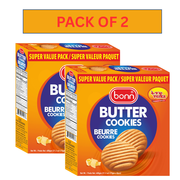 Bonn Butter Cookies 600g, Pack of 2